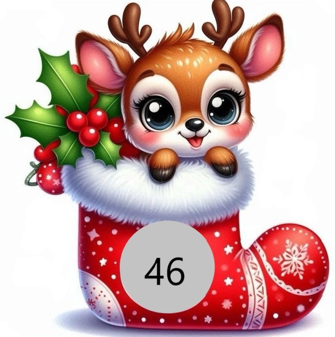 Коледни скреч късмети в кутийка - 13бр.