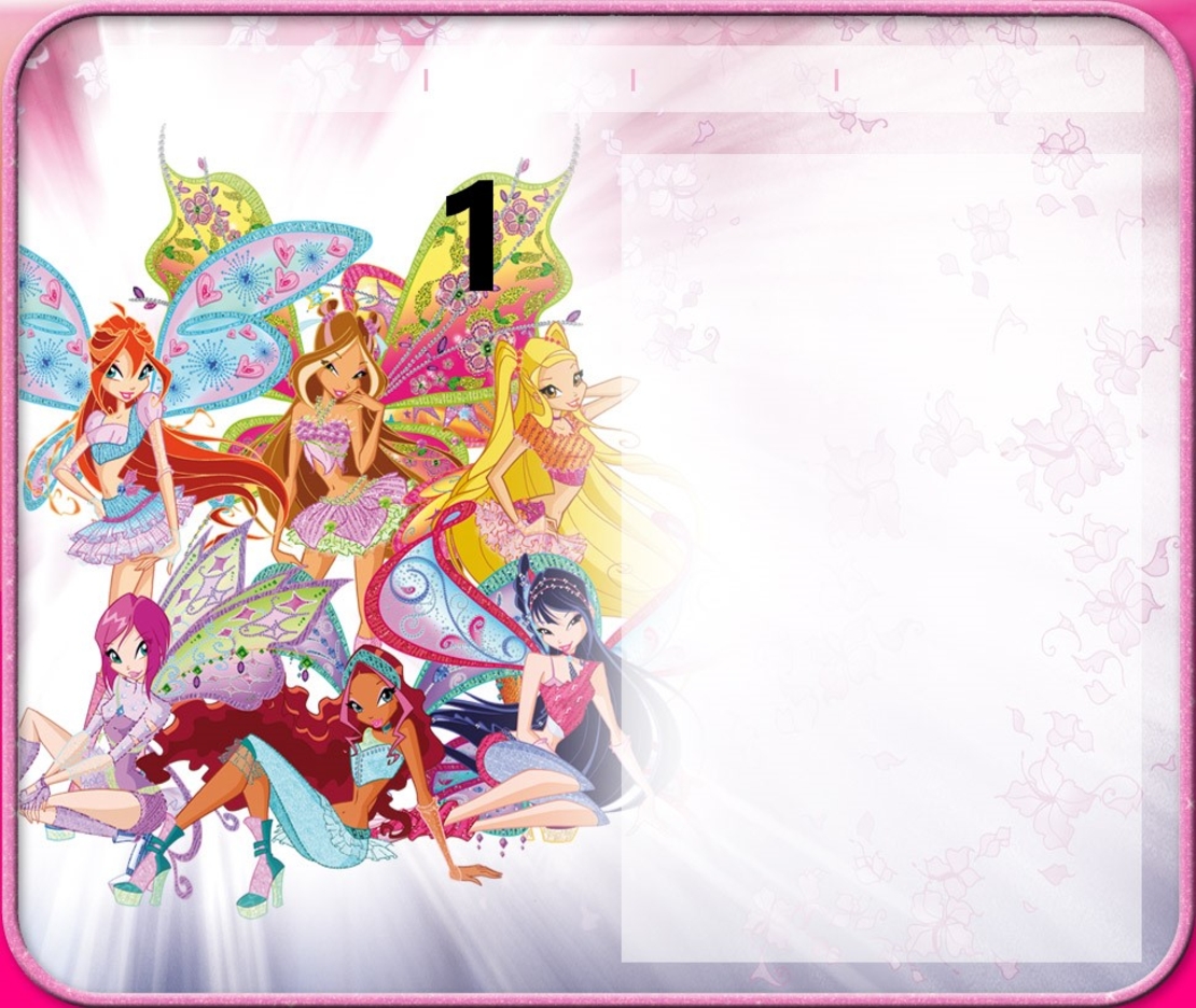 Картонена торта  Клуб Уинкс 7 / Club WinX 7