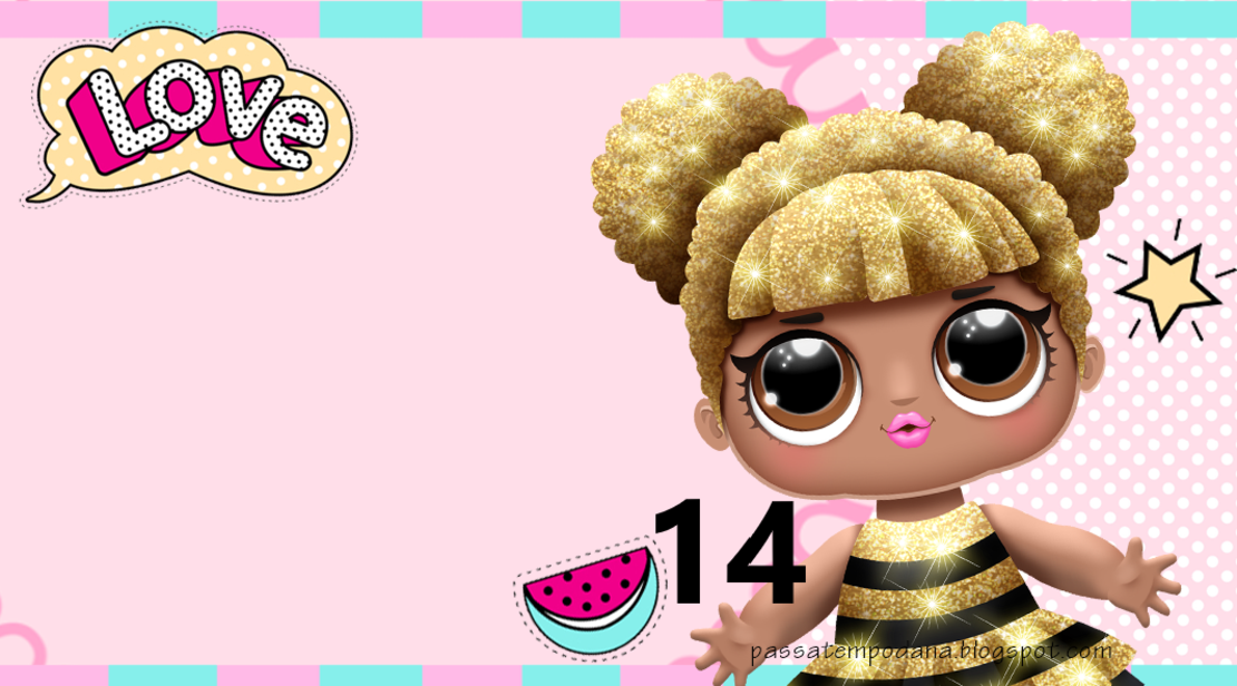 Картонена торта Куклите Лол 4 / L.O.L