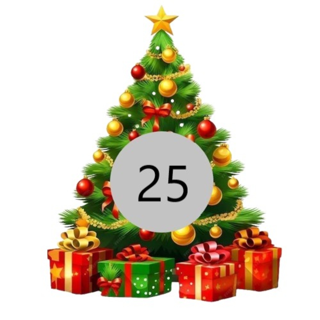 Коледни скреч късмети в кутийка - 13бр.