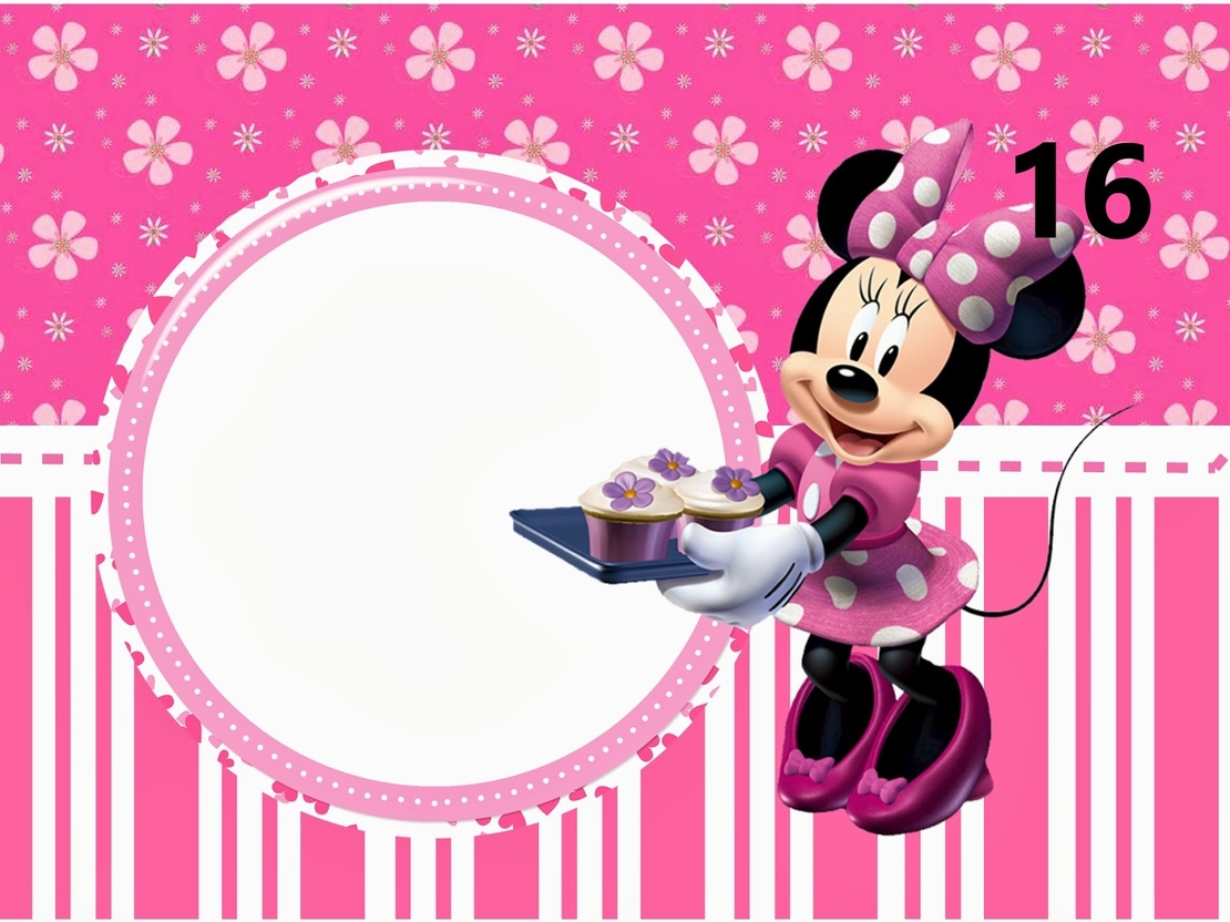 Картонена торта Мини Маус  20 / Minnie Mouse  20