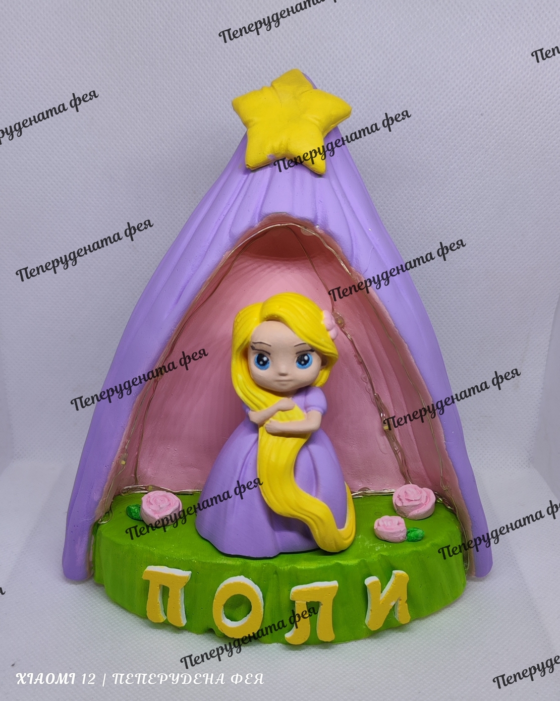 Детска нощна лампа Палатка