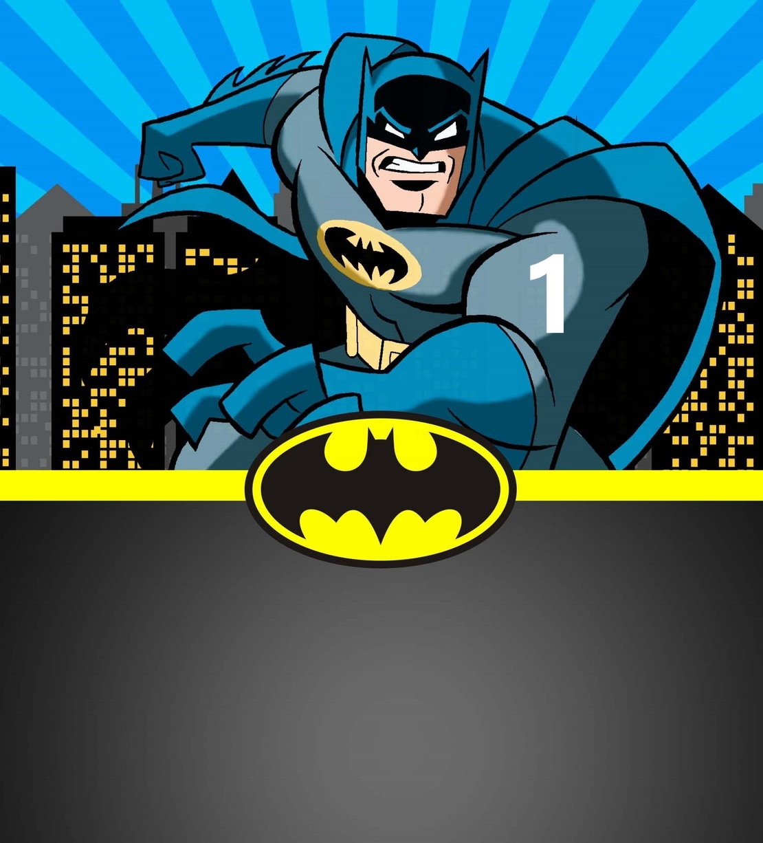 Торта от книжки и моливи БАТМАН 12 / Batman