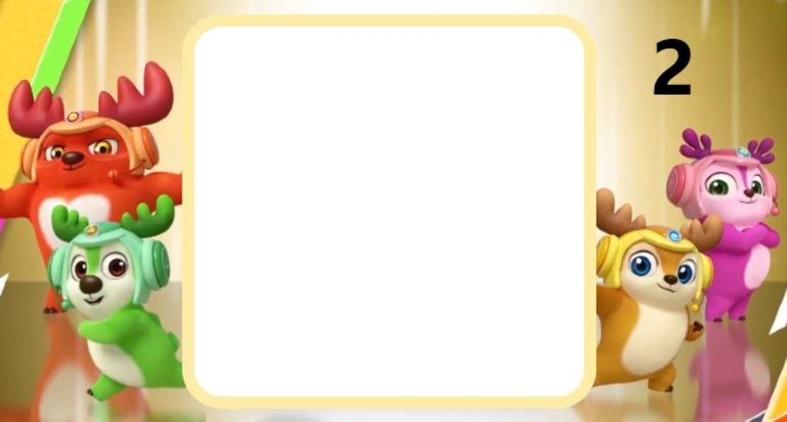 Картонена торта  РОГАТ ОТРЯД  1 / Deer Squad 1