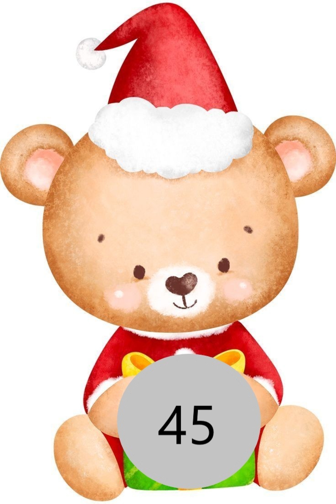 Коледни скреч късмети в кутийка - 13бр.