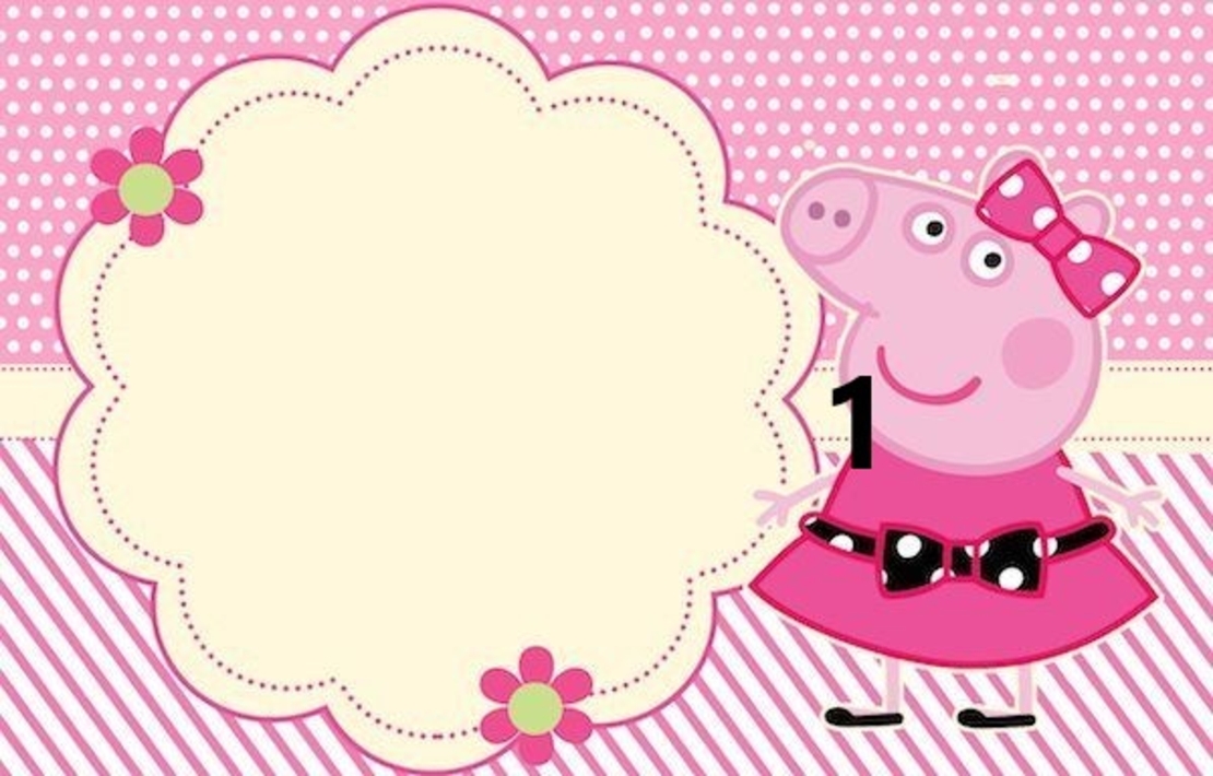 Картонена торта  ПРАСЕНЦЕТО ПЕПА  20 /  Peppa Pig 20