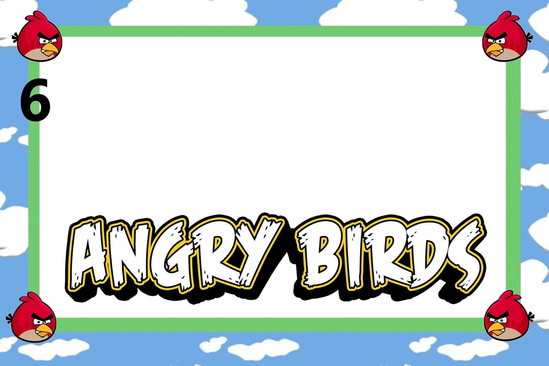 Картонена торта Енгри Бърдс 2 / Angry Birds 2