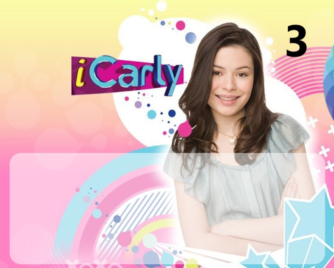 Картонена торта  I Carly ( Nickelodeon) 3