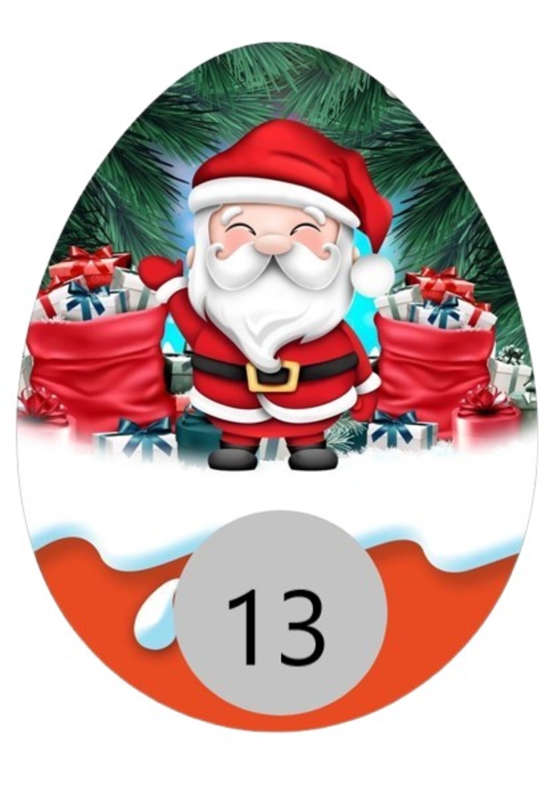 Коледни скреч късмети в кутийка - 13бр.