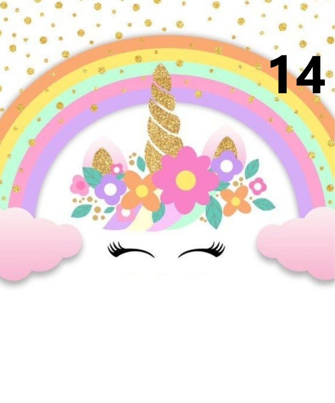 Картонена торта Еднорог / Unicorn