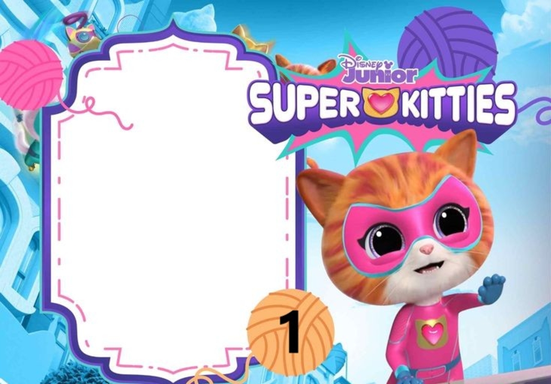 Картонена торта СУПЕР КОТЕТА 8 /  SUPER KITTIES