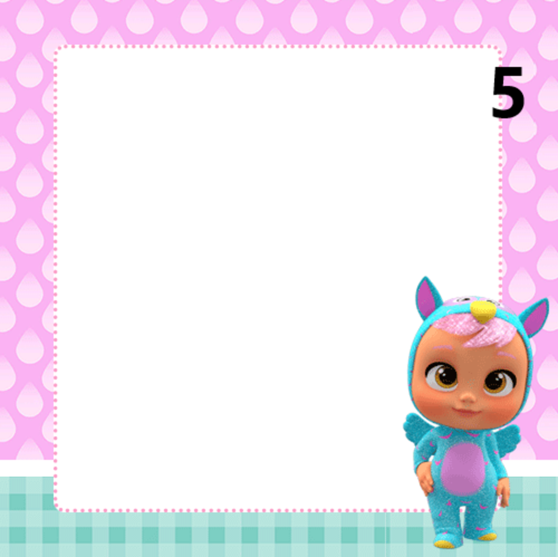 Картонена торта Плачещи бебета 5 / Cry`s Babies 5