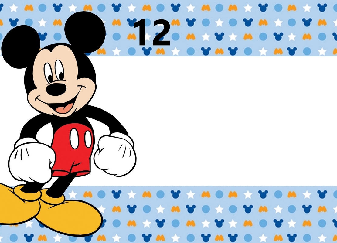 Картонена торта Мики Маус 4 / Mickey Mouse