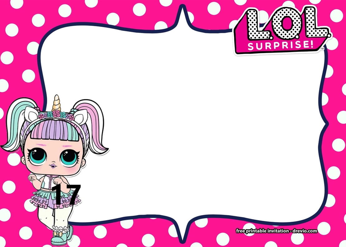 Картонена торта Куклите Лол 4 / L.O.L