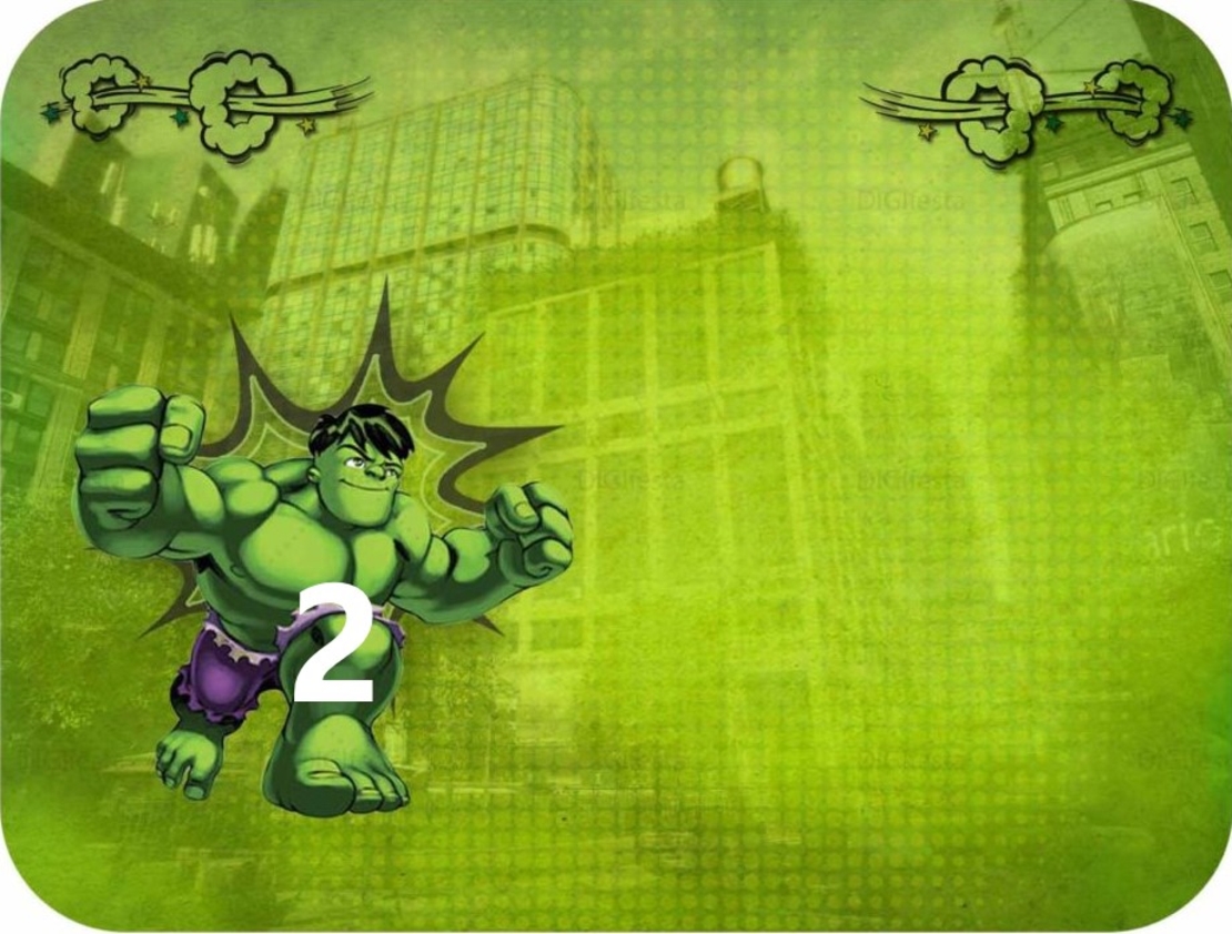 Картонена торта Хълк 5  / Hulk