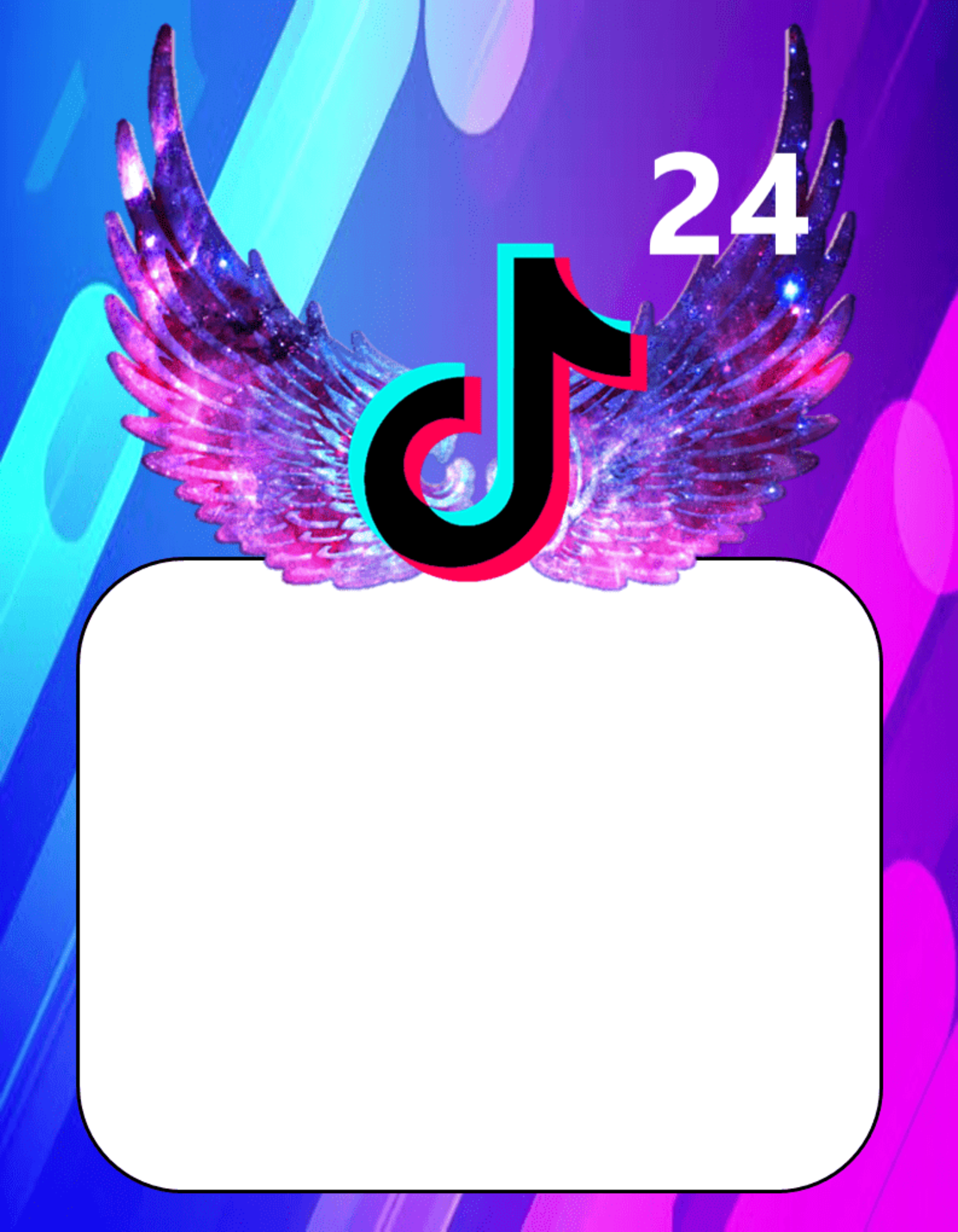 Картонена торта ТИК ТОК 5  / Tik Tok