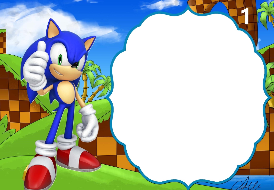 Картонена торта  СОНИК 3 / Sonic 3