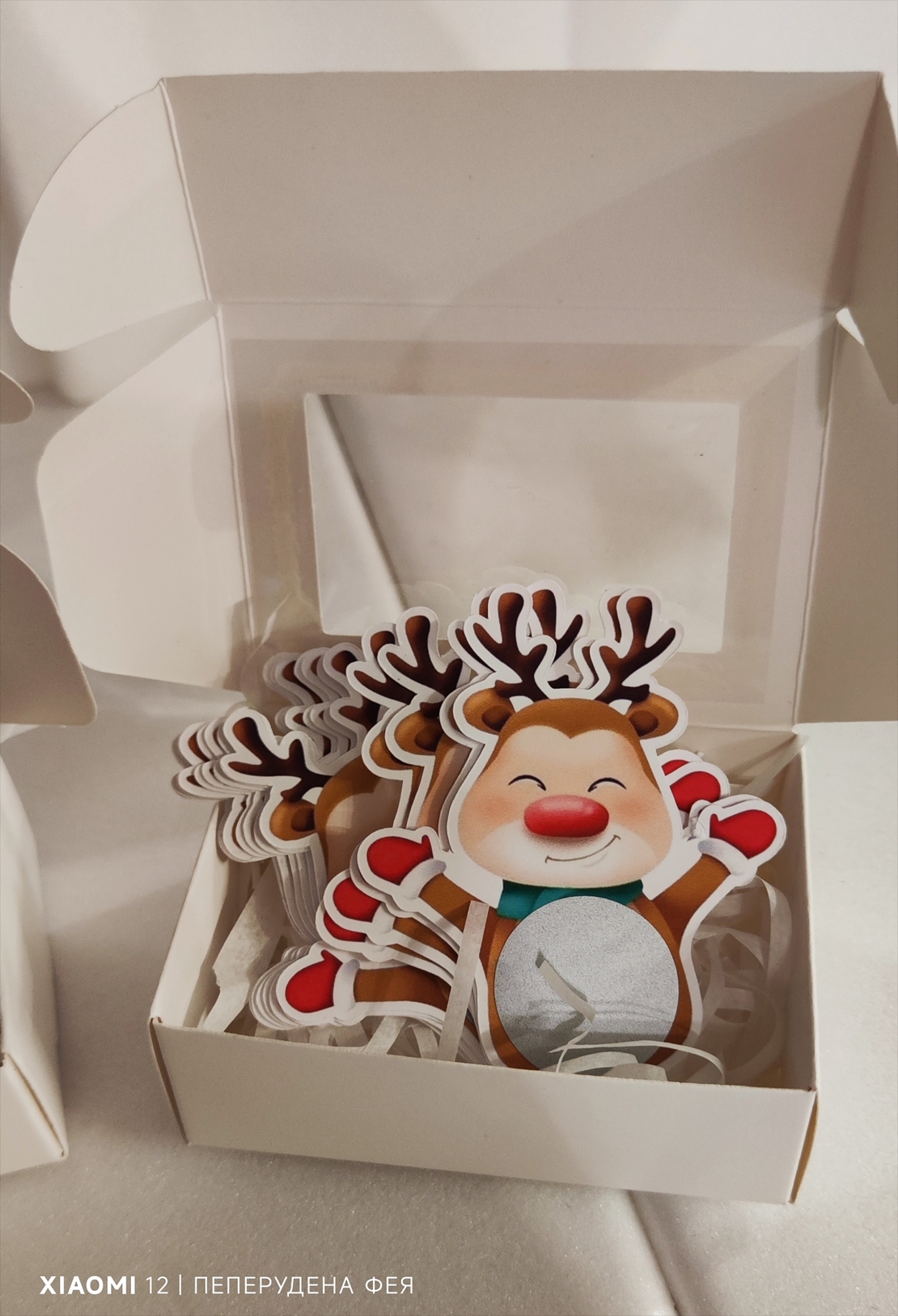 Коледни скреч късмети в кутийка - 13бр.