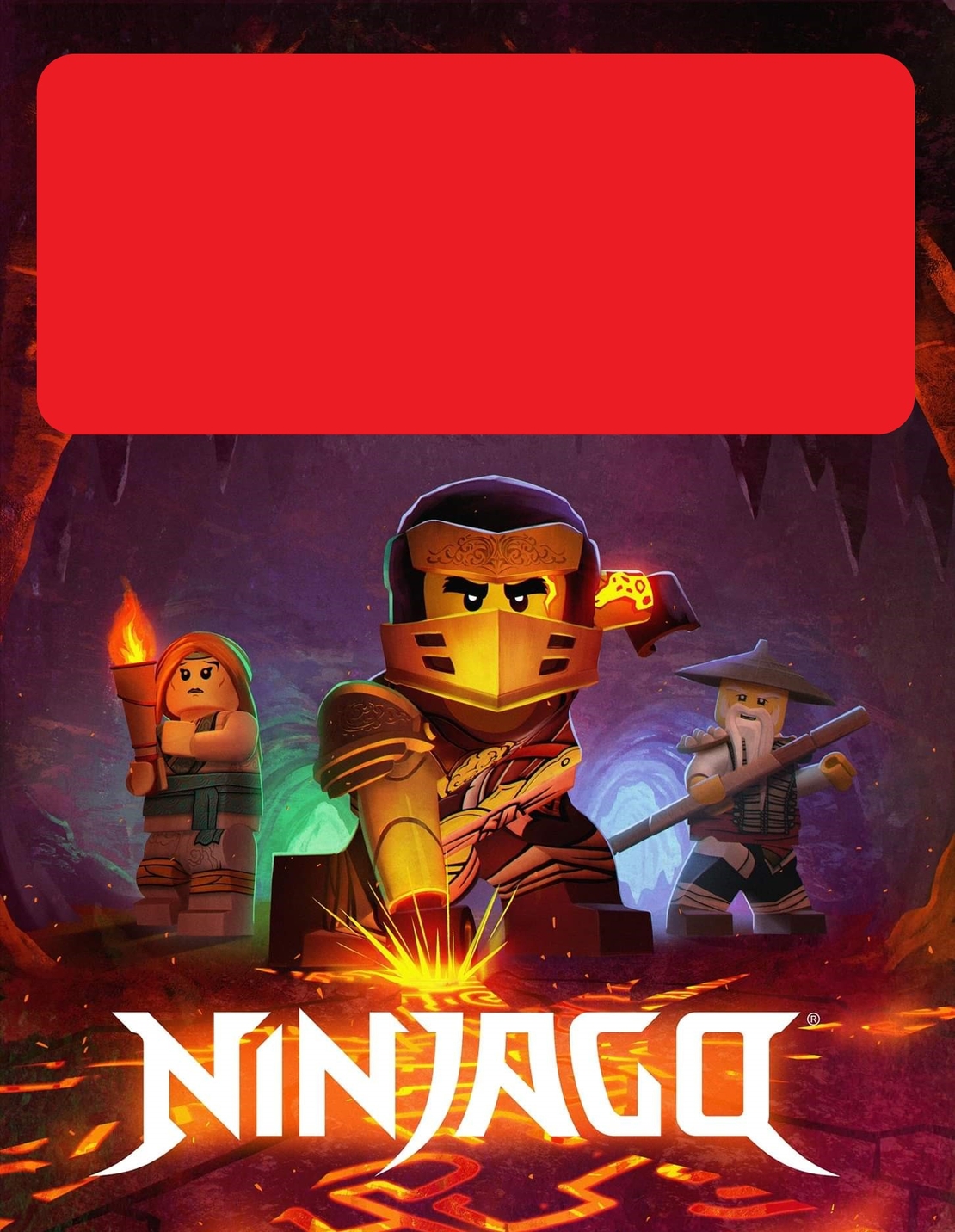 Картонена торта Нинджаго 1 / Ninjago 1
