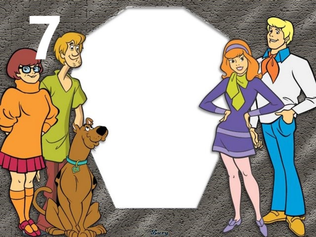Картонена торта  СКУБИ ДУ  3 / Scooby Doo 3