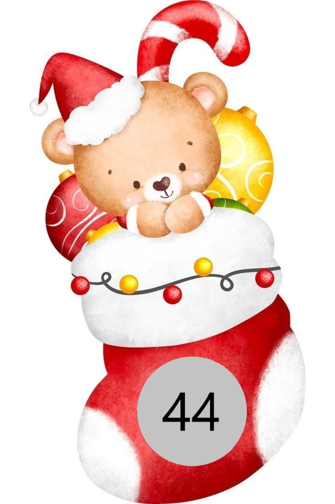 Коледни скреч късмети в кутийка - 13бр.