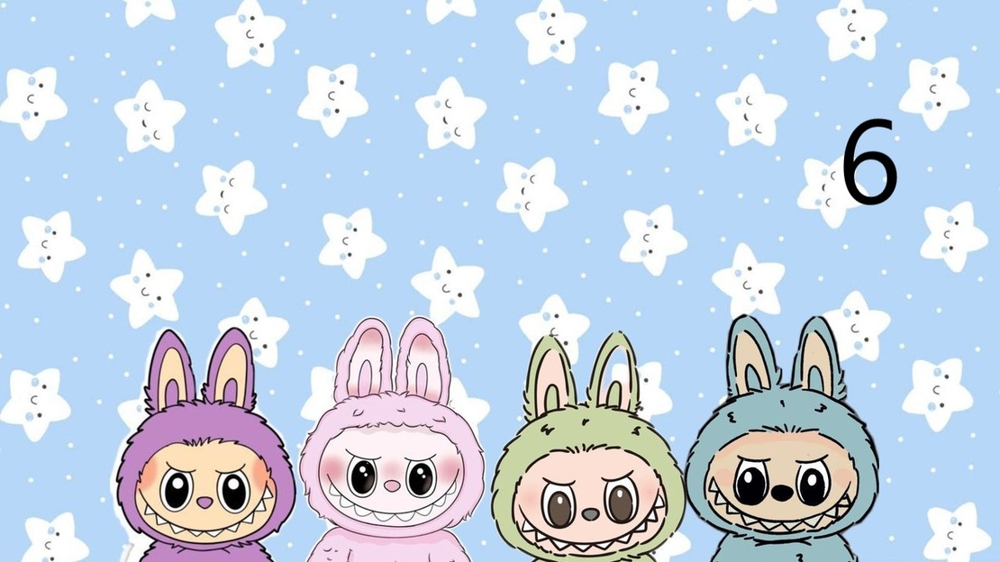 Картонена торта  ЛАБУБУ 8 / LABUBU 8