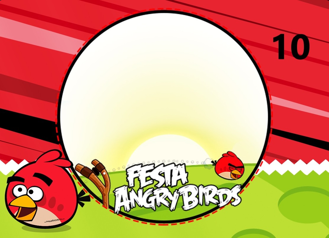 Картонена торта Енгри Бърдс 2 / Angry Birds 2