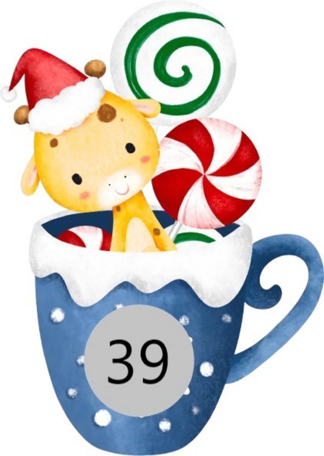 Коледни скреч късмети в кутийка - 13бр.