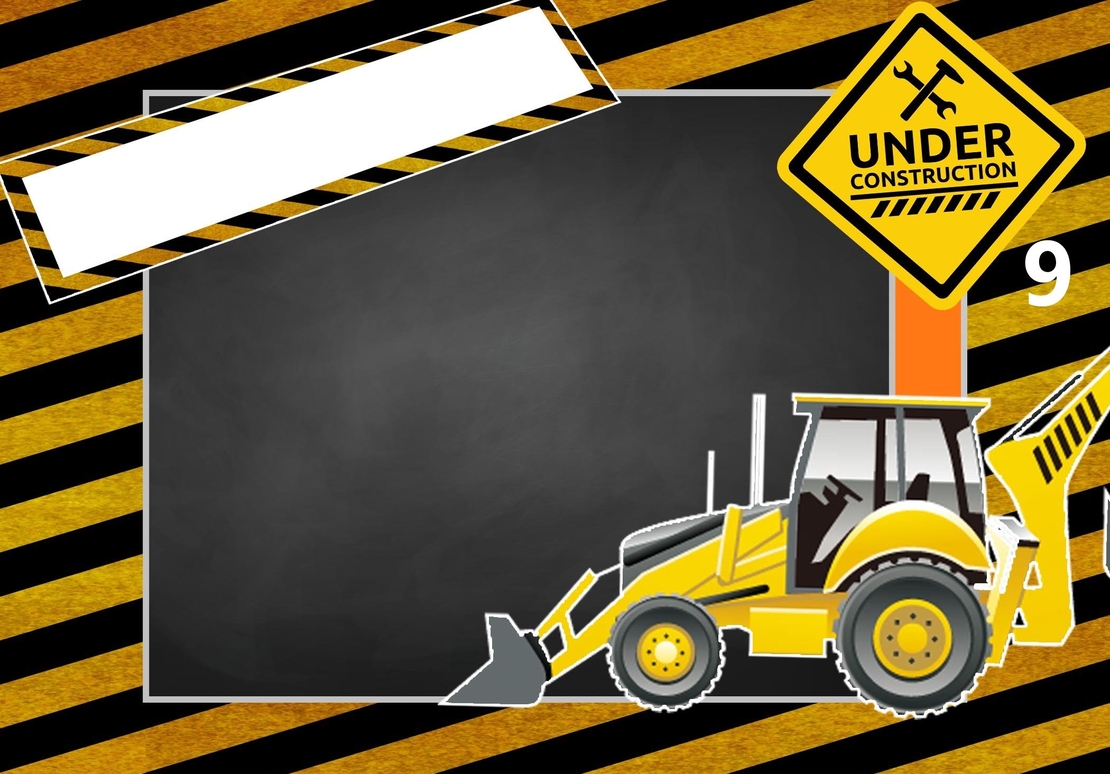 Картонена торта СТРОИТЕЛНИ МАШИНИ 17  / Construction machines 17