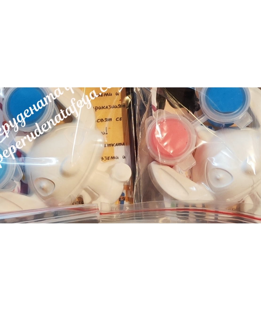 Керамичен комплект за оцветяване- 1бр.фигурка 