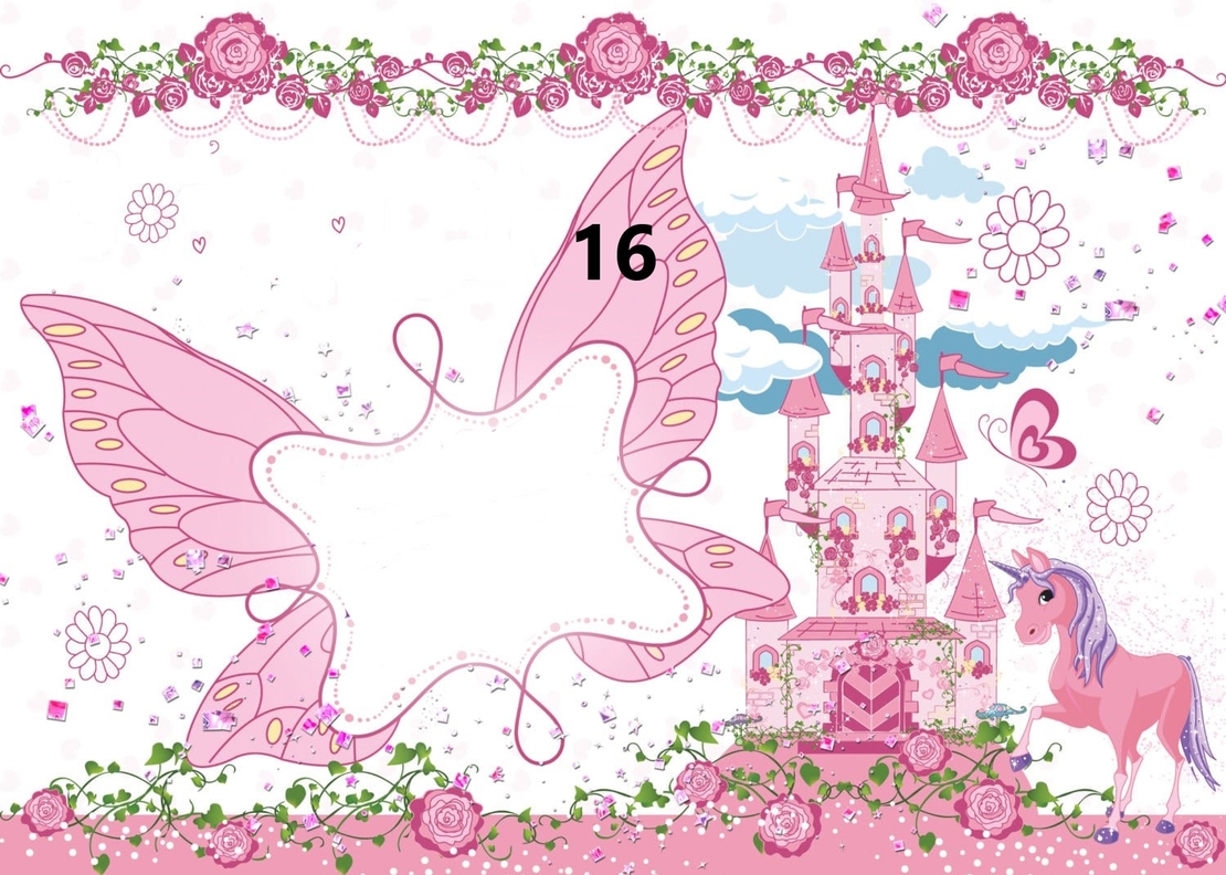 Картонена торта Еднорог / Unicorn