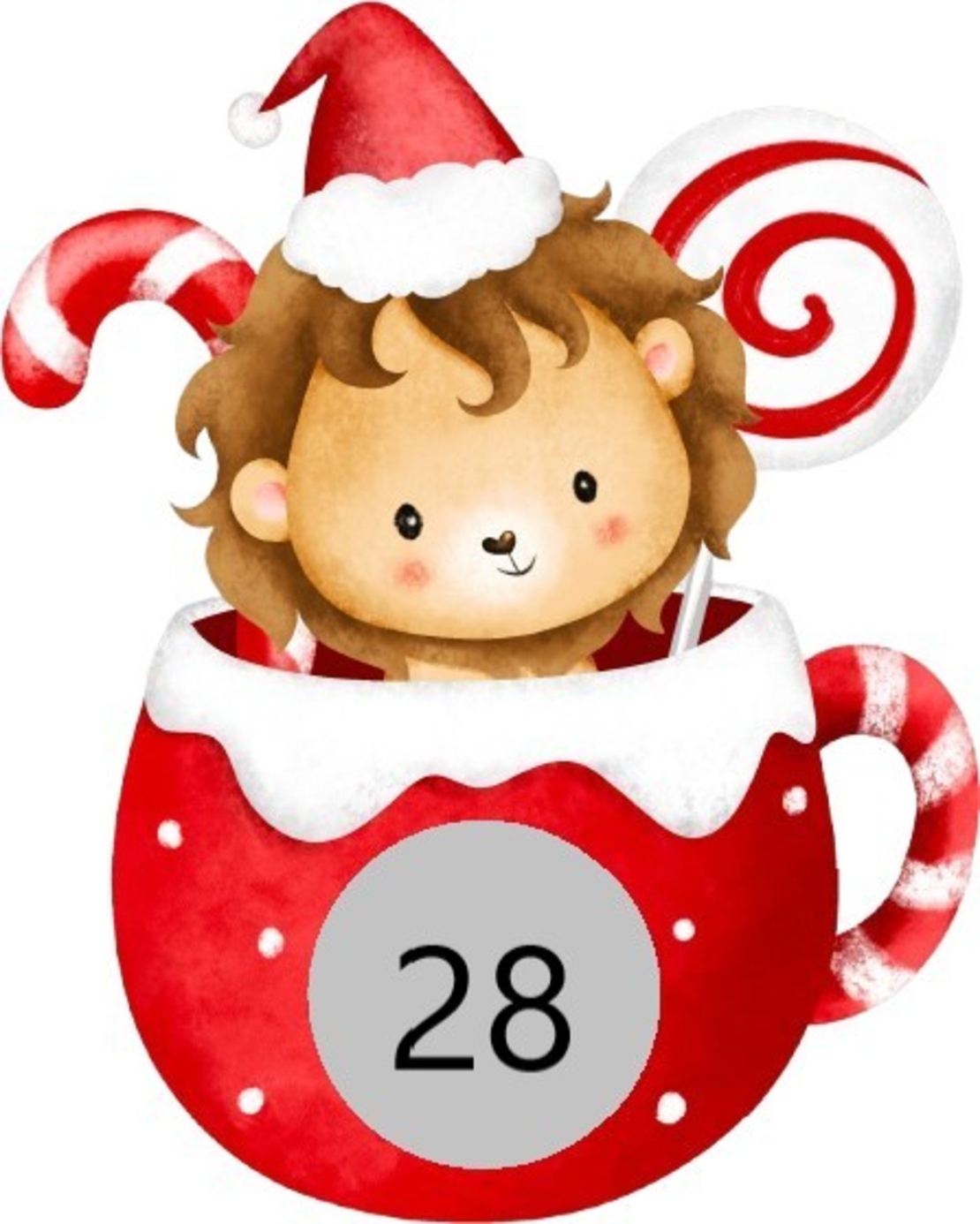 Коледни скреч късмети в кутийка - 13бр.