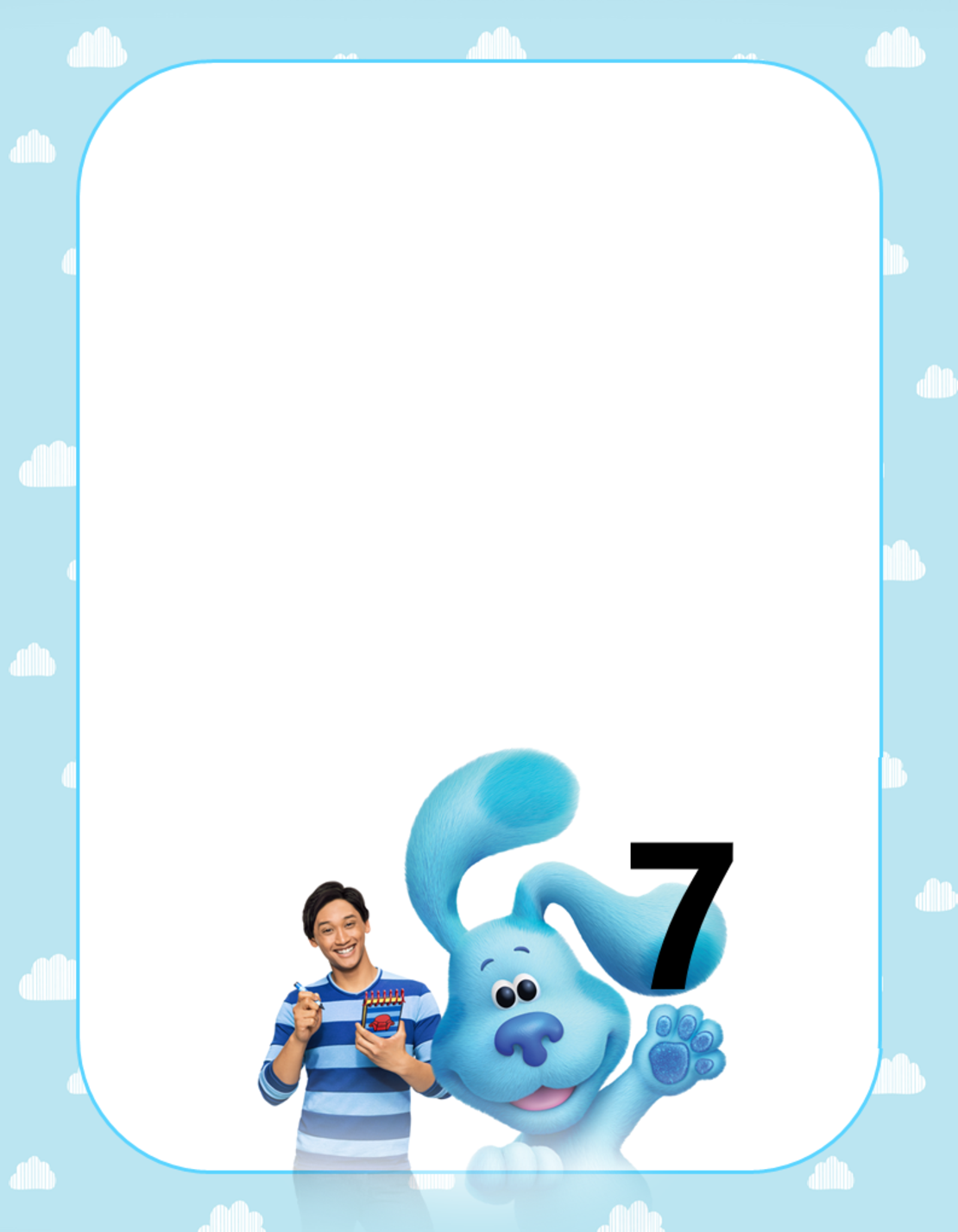 Картонена торта Загадките на Блу 2