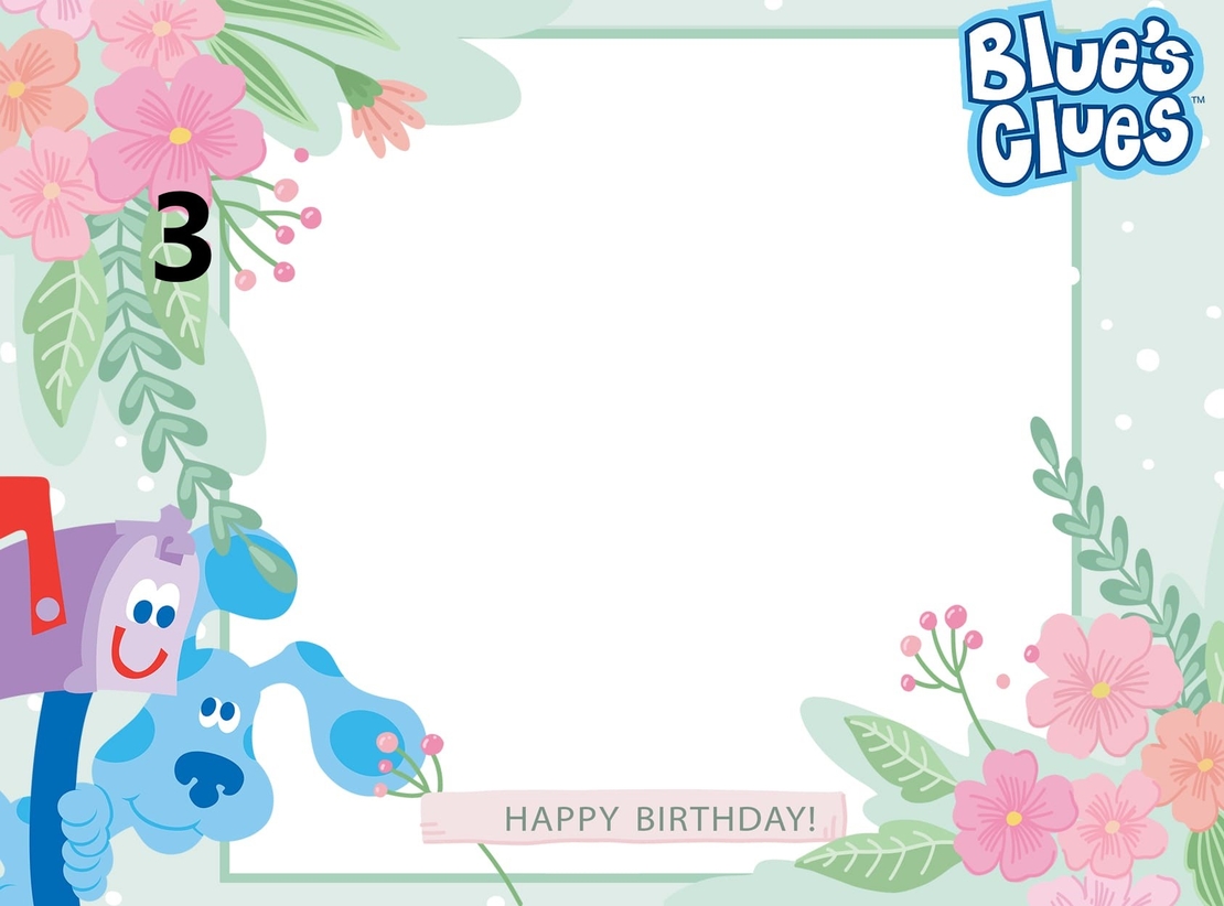 Картонена торта Загадките на Блу 2