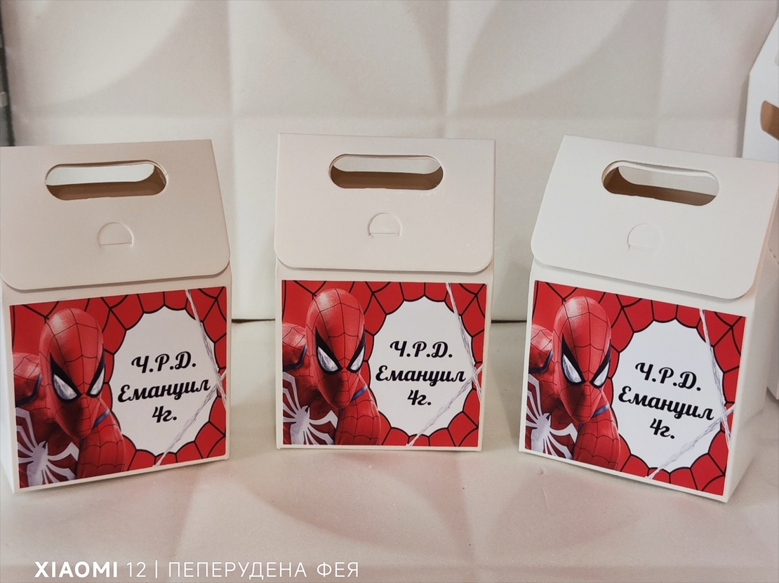 Кутия за лакомства СПАЙДЪРМЕН