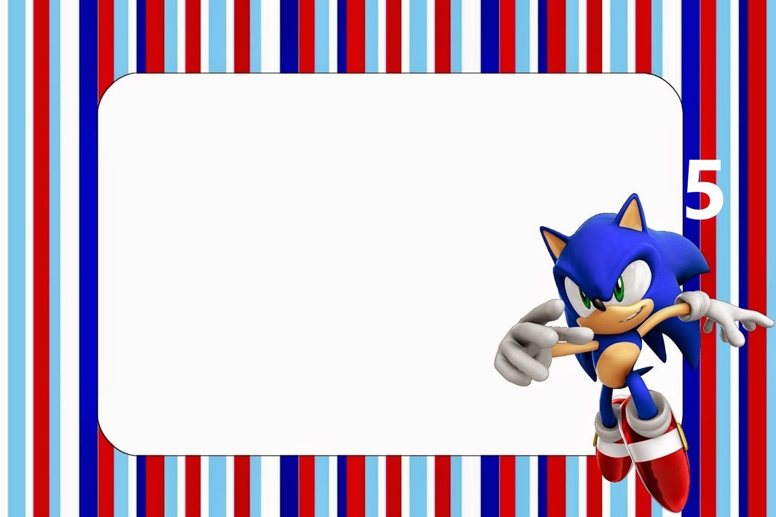 Картонена торта  СОНИК 3 / Sonic 3