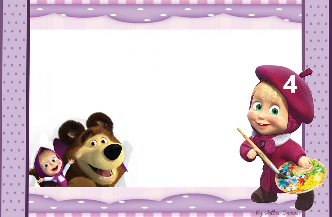 Торта от книжки и моливи МАША И МЕЧОКА 5 / Маша и Медведь