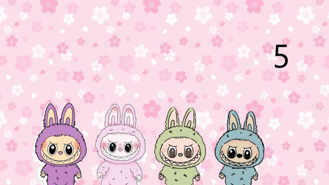 Картонена торта  ЛАБУБУ 8 / LABUBU 8