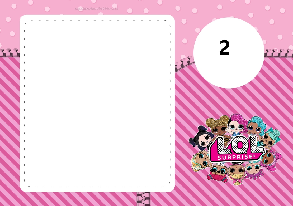 Картонена торта Куклите Лол 4 / L.O.L