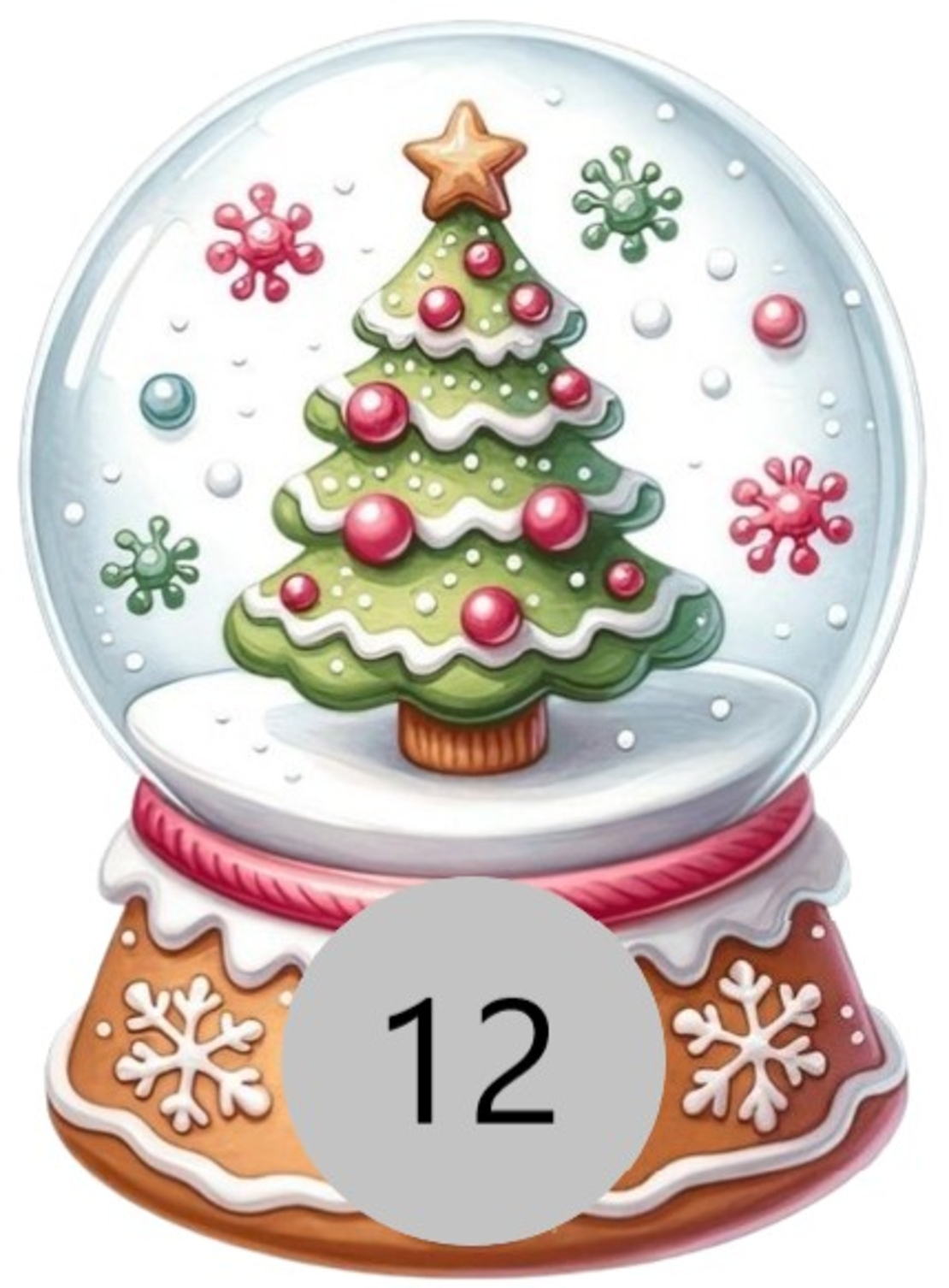 Коледни скреч късмети в кутийка - 13бр.