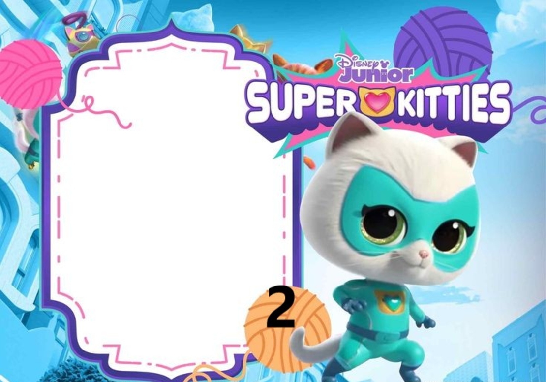 Картонена торта СУПЕР КОТЕТА 8 /  SUPER KITTIES