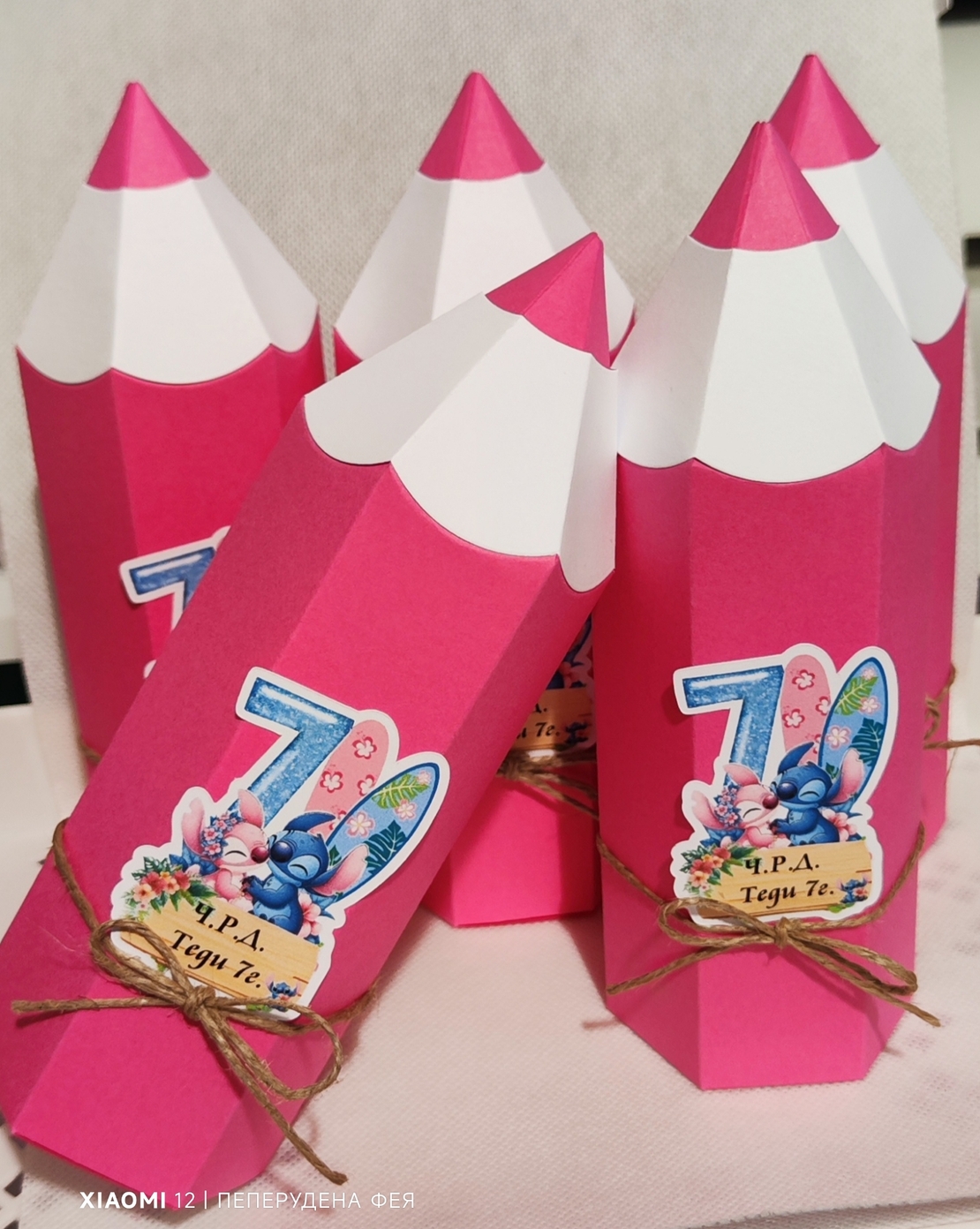 Картонен молив Стич / тематичен/