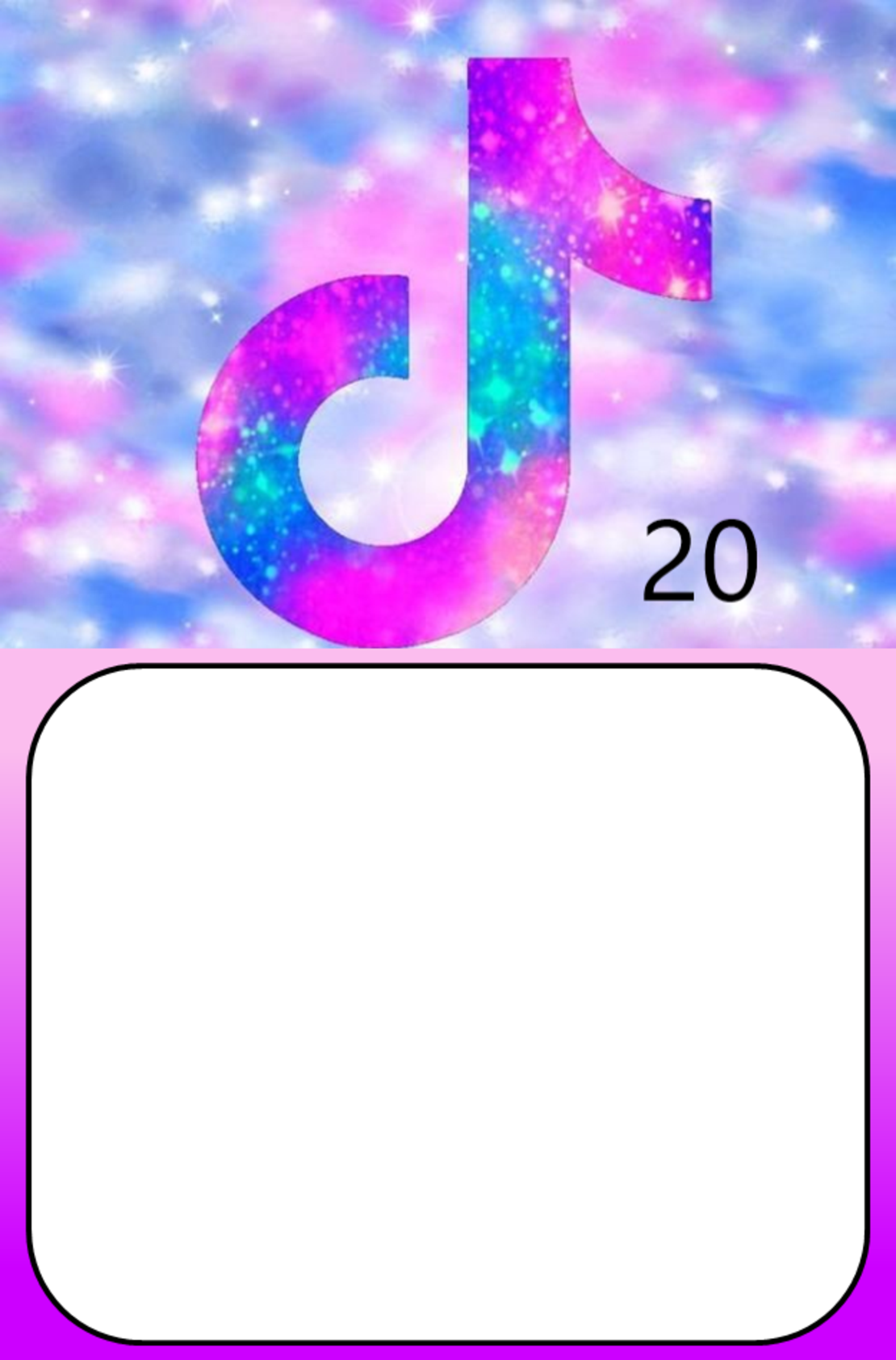 Картонена торта ТИК ТОК 5  / Tik Tok