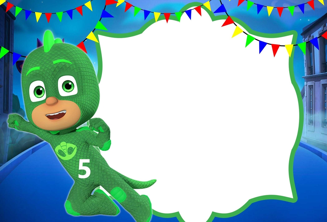 Картонена торта  ПИ ДЖИ МАСК 8 / PJ Masks 8