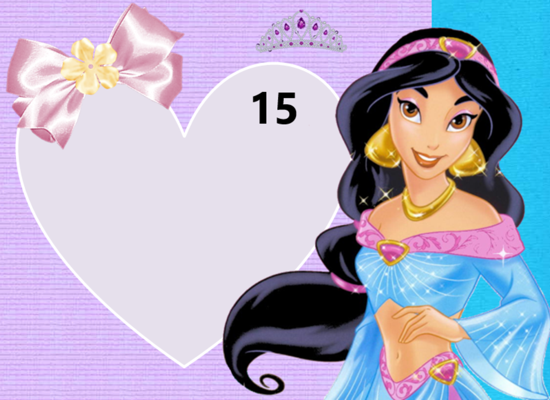 Картонена торта Аладин и вълшебната лампа 16 / Жасмин 16