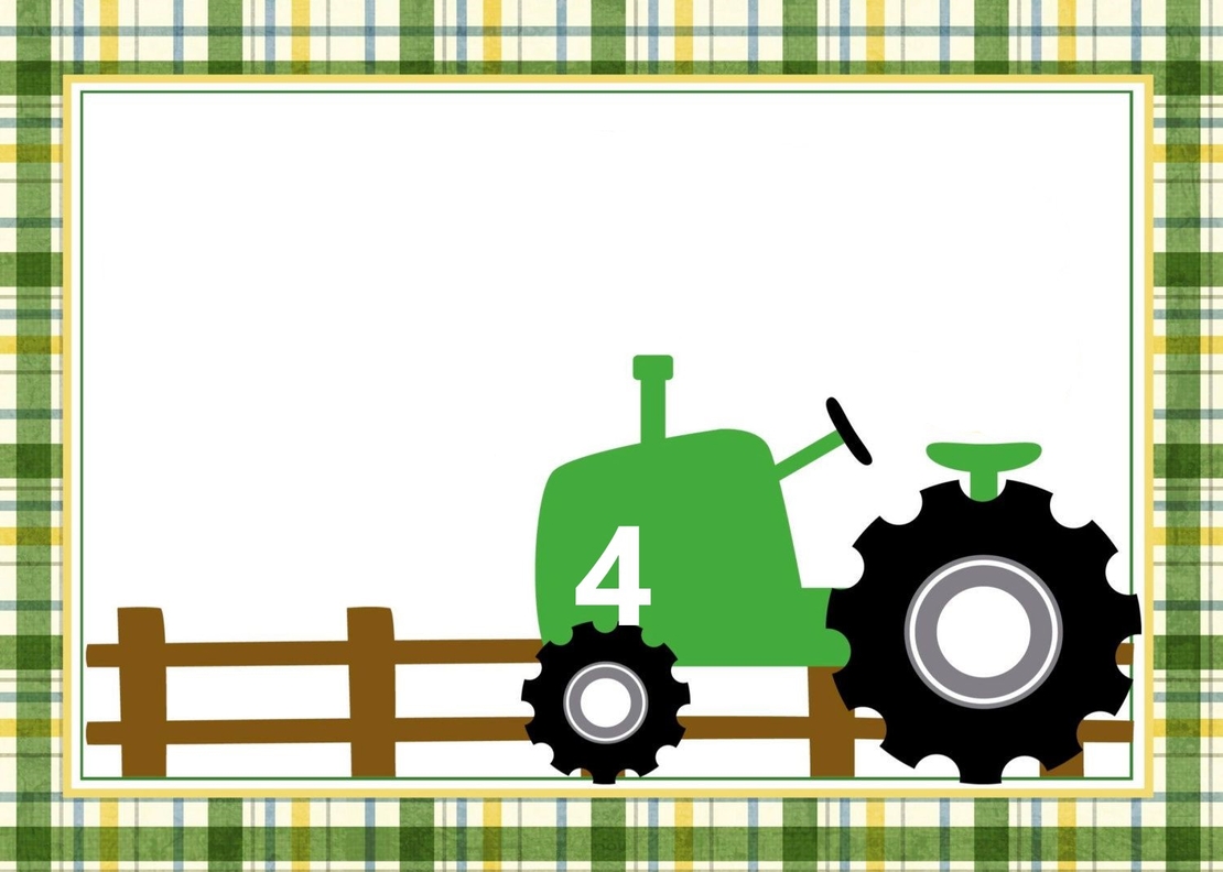 Картонена торта ТРАКТОРЧЕТА 11 / Tractors 11