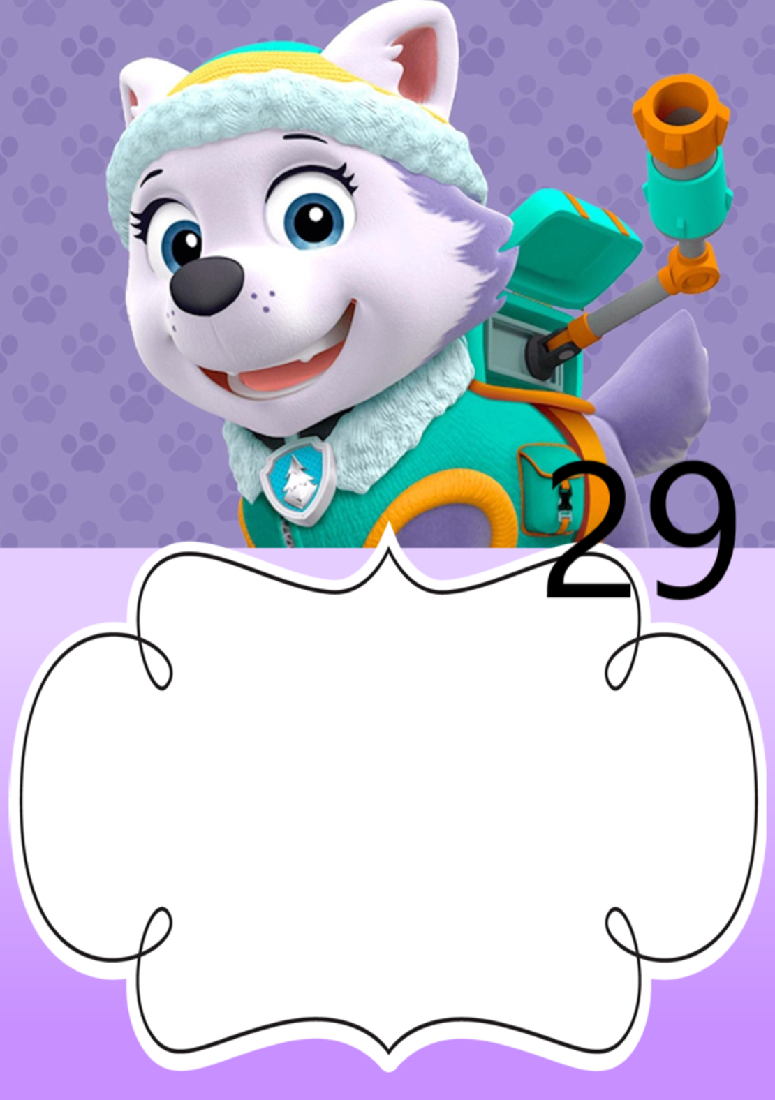 Картонена торта ПЕС ПАТРУЛ СКАЙ И ЕВЕРЕСТ 10 /  Paw Patrol Skye 10