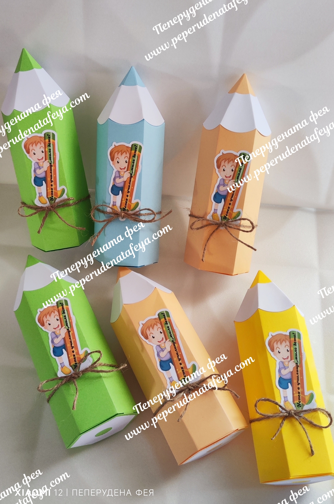 Картонен молив с Момченце (4)