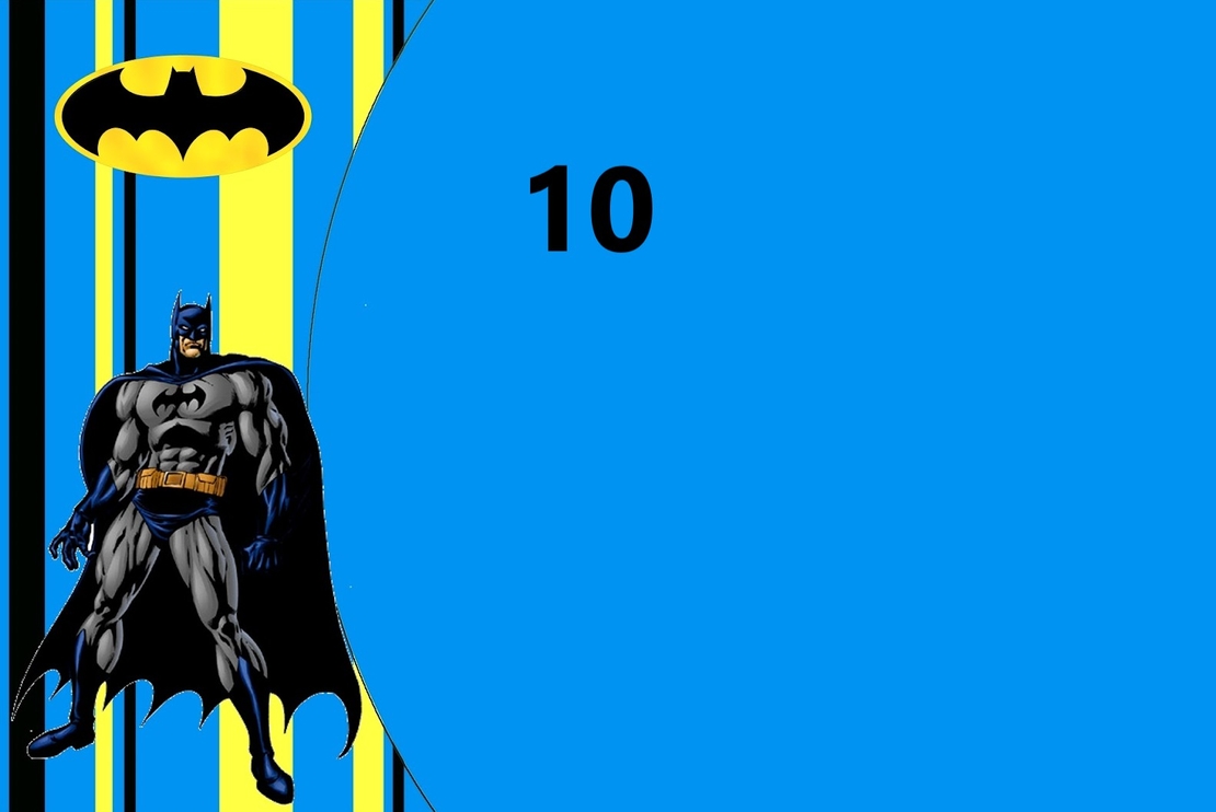 Картонена торта Батман 12 / Batman 12