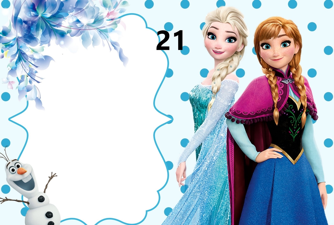 Картонена торта Замръзналото кралство 18 / FROZEN 18